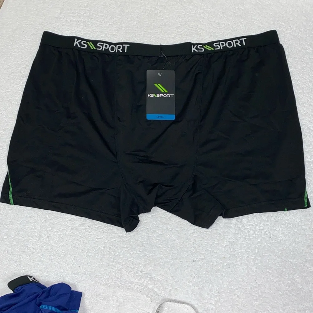 NWT KS Sport level 1 warm weather boxer briefs  moisture wicking 4xl big
